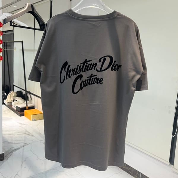 秋冬大セールディオール フェイク シルク&コットン ジャージー Tシャツ 483M648 AT823C889
